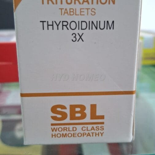 SBL Thyroidinum Trituration Tablet 6X