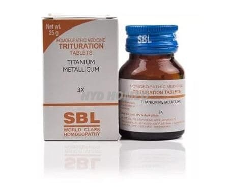 TITANIUM METALLICUM 3X 25 GM SBLC0 || Shophomeo®