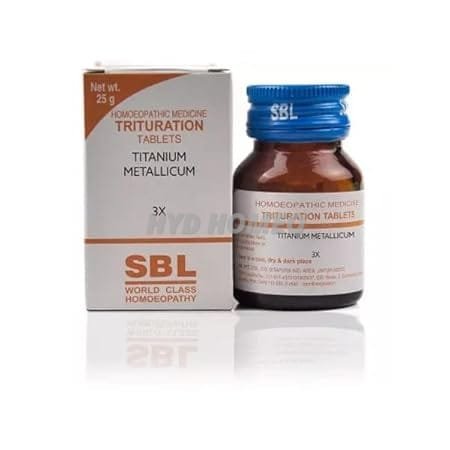 TITANIUM METALLICUM 3X 25 GM SBLC0 || Shophomeo®