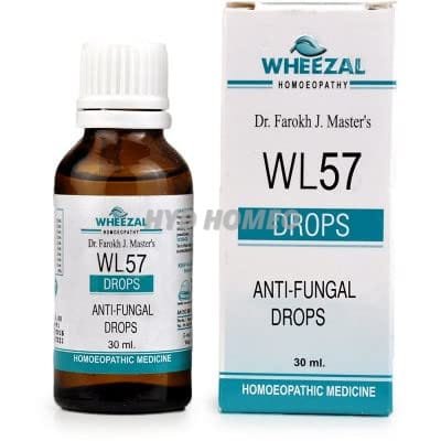 Wheezal WL-57 Anti-Fungal Drops (30ml) (PACK OF TWO)
