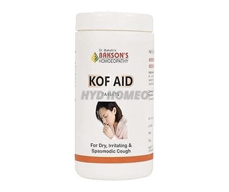 Dr. Bakshi's BAKSON'S HOMOEOPATHY KOF AID TABLETS -200 TABS