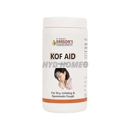 Dr. Bakshi's BAKSON'S HOMOEOPATHY KOF AID TABLETS -200 TABS