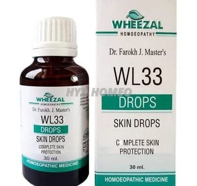 Wheezal WL-33 Skin Drops (30ml) (PACK OF TWO)