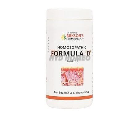 Dr. Bakshi's BAKSON'S HOMOEOPATHY Homoeopathic Formula 'D' Tablets-200 Tabs