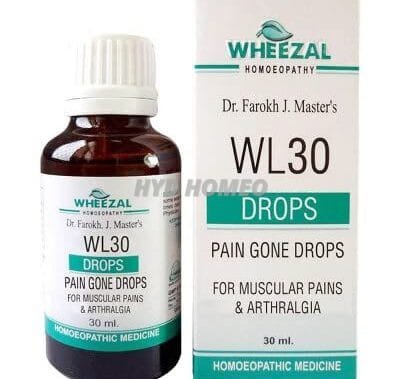 Wheezal WL-30 Pain Gone Drops (30ml) (PACK OF TWO)