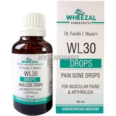 Wheezal WL-30 Pain Gone Drops (30ml) (PACK OF TWO)