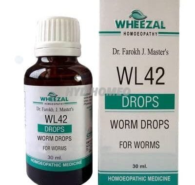 Wheezal WL-42 Worms Drops (30ml) (PACK OF TWO)