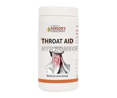 Dr. Bakshi's BAKSON'S HOMOEOPATHY THROAT AID TABLETS-200 TABS