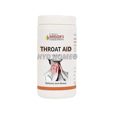Dr. Bakshi's BAKSON'S HOMOEOPATHY THROAT AID TABLETS-200 TABS
