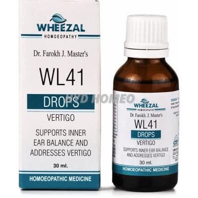 Wheezal WL-41 Vertigo Drops (30ml) (PACK OF TWO)