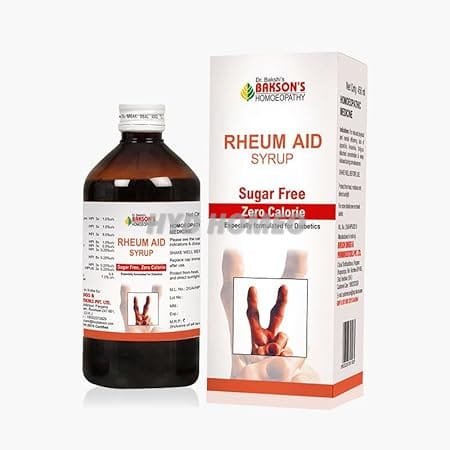 Dr. Bakshi's BAKSON'S HOMEOPATHY RHEUM AID SYRUP (SUGAR FREE) (450 ML)