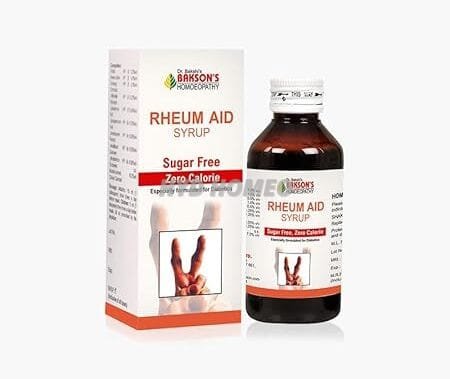 Dr. Bakshi's BAKSON'S HOMOEOPATHY RHEUM AID SYRUP (SUGAR FREE) (230 ML)