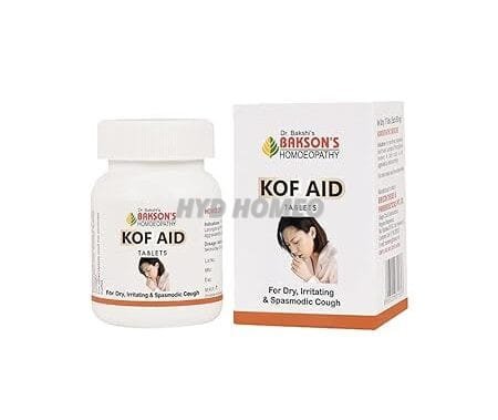 Dr. Bakshi's BAKSON'S HOMOEOPATHY KOF AID TABLETS -75TABS