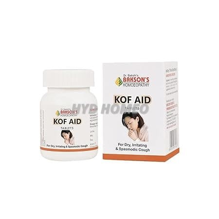 Dr. Bakshi's BAKSON'S HOMOEOPATHY KOF AID TABLETS -75TABS