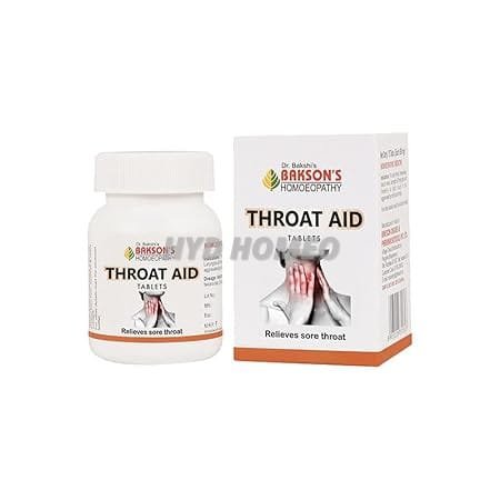 Dr. Bakshi's BAKSON'S HOMOEOPATHY BAKSON THROAT AID TABLETS-75TABS