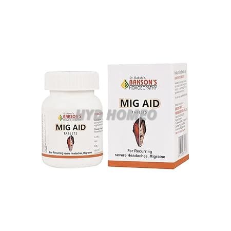 Dr. Bakshi's BAKSON'S HOMOEOPATHY MIG AID TABLETS-75TABS