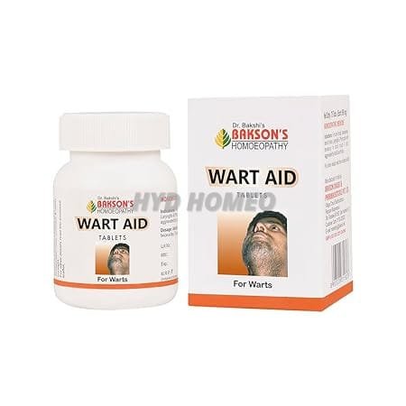 Dr. Bakshi's BAKSON'S HOMOEOPATHY WART AID TABLETS -75TABS