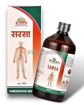 Homoeo28 Wheezal Sarsa 450ml Homeopathy- BIG SIZE PACK