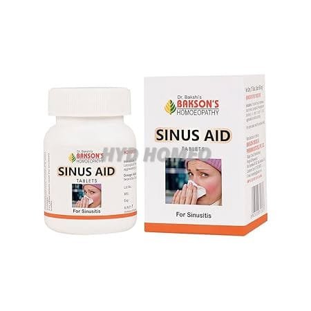 Dr. Bakshi's BAKSON'S HOMOEOPATHY Bakson Sinus Aid Tablets -75Tabs
