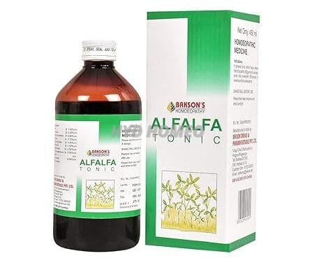 Dr. Bakshi's BAKSON'S HOMOEOPATHY Alfalfa Tonic Syrup (450ml)