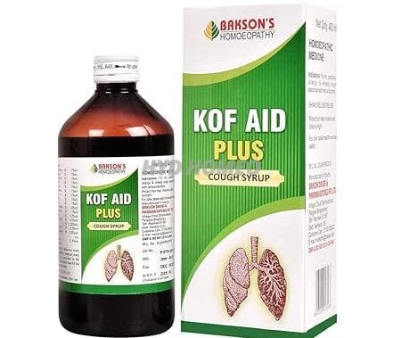 Dr. Bakshi's BAKSON'S HOMOEOPATHY Kof Aid Plus Syrup (450ml)