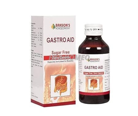 Dr. Bakshi's BAKSON'S HOMOEOPATHY Gastro Aid (Sugar Free) Syrup (115ml)