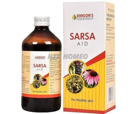 Dr. Bakshi's BAKSON'S HOMOEOPATHY Sarsa Aid Syrup (450ml)