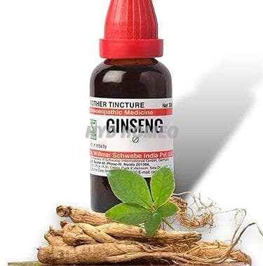 Homoeo5 Schwabe Ginseng Q Mother Tincture Homeopathy Medicine- 30ml BOTTLE