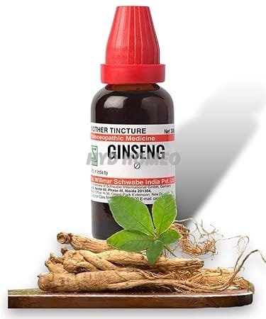 Homoeo5 Schwabe Ginseng Q Mother Tincture Homeopathy Medicine- 30ml BOTTLE