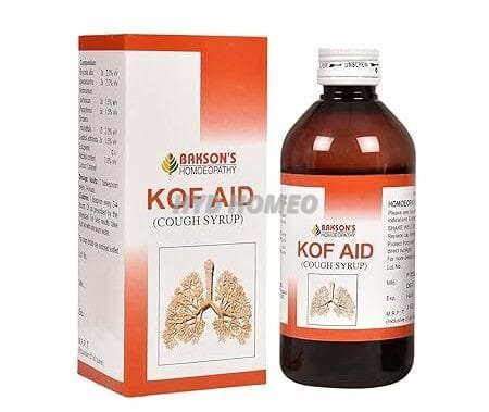 Dr. Bakshi's BAKSON'S HOMOEOPATHY Kof Aid Syrup (200ml)