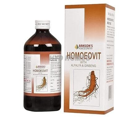 Dr. Bakshi's BAKSON'S HOMOEOPATHY Homoeovit Syrup (450 ML)