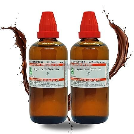 Dr Willmar Schwabe India Gymnema sylvestre Q 200ML (100mlx2) || Mother Tincture || Schwabe Homeopathy Medicine