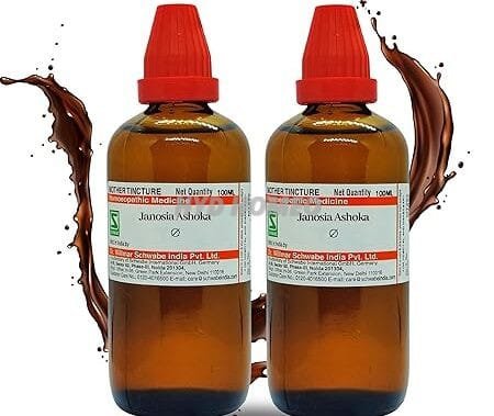 Dr Willmar Schwabe India Janosia ashoka Q 200ML (100mlx2) || Mother Tincture || Schwabe Homeopathy Medicine