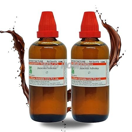 Dr Willmar Schwabe India Janosia ashoka Q 200ML (100mlx2) || Mother Tincture || Schwabe Homeopathy Medicine