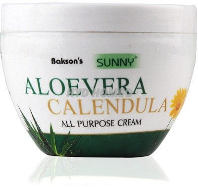 Bakson Sunny All Purpose Aloe Vera Calendula Cream (125g)
