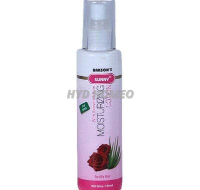 Bakson Sunny Moisturisation Lotion with Aloe Vera and Rose (150ml)