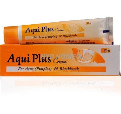 Hapdco Aqui Plus Cream for Acne (Pimples) and Blackheads (25g)- Pack of 2