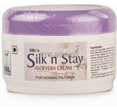 SBL Silk N Stay Aloevera Cream For Normal/Oily Skin (200g)
