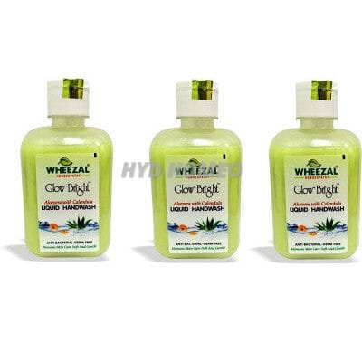 Wheezal Aloevera with Calendula Liquid Hand Wash (250ml, Pack of 3)