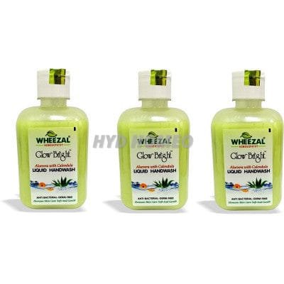 Wheezal Aloevera with Calendula Liquid Hand Wash (250ml, Pack of 3)