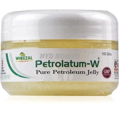Wheezal Petrolatum-W Pure Petroleum Jelly (100g)
