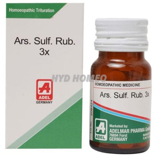 ADEL Ars. Sulf Rub 3x