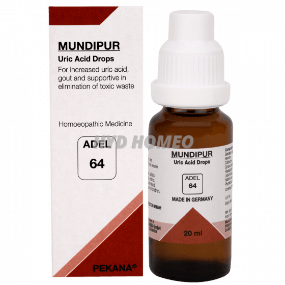 ADEL - 64 Uric Acid Drops